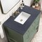 James Martin Vanities Breckenridge 36in Single Vanity, Smokey Celadon w/ 3 CM Charcoal Soapstone Top 330-V36-SC-3CSP - alternate 6